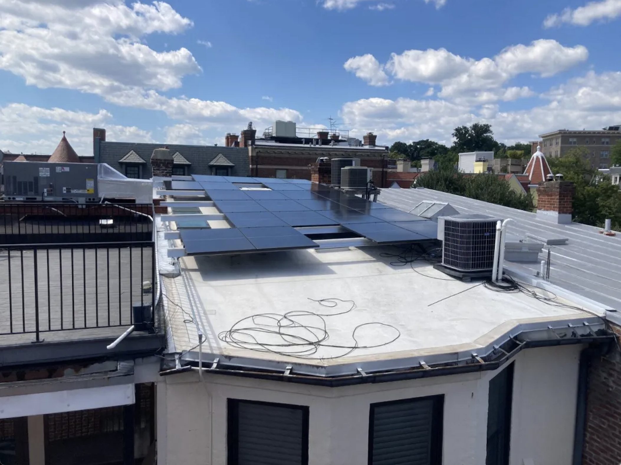 DC Rooftop Solar Installation C